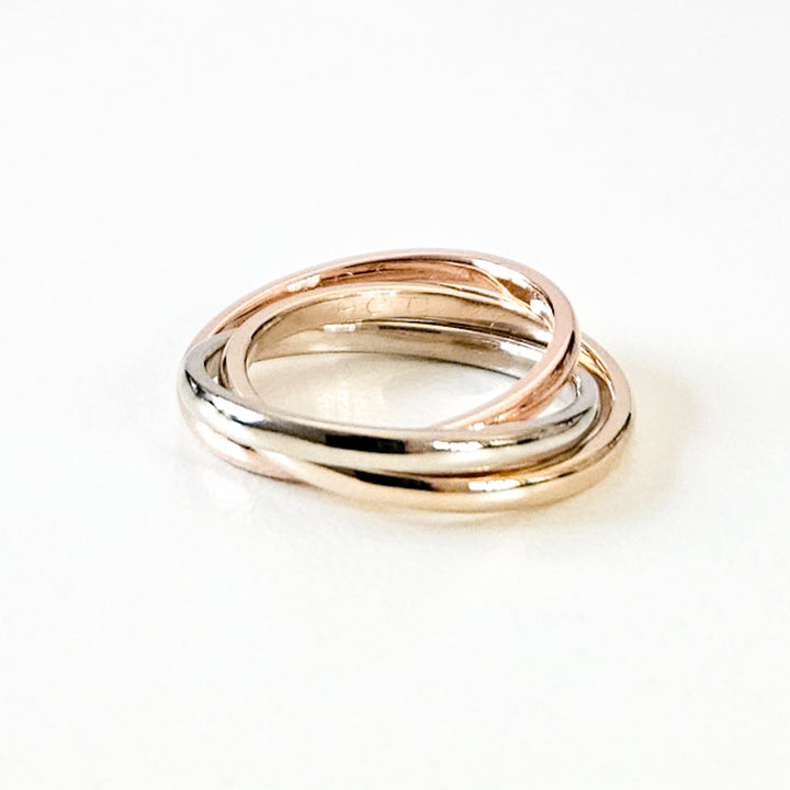 Tricolour Russian Wedding Ring
