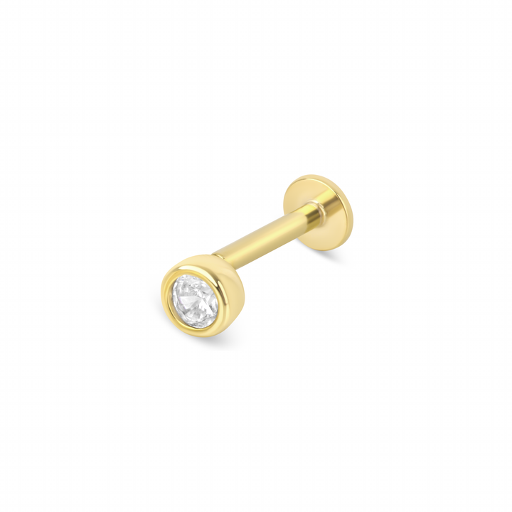 Round Bezel Flatback Stud (3mm)