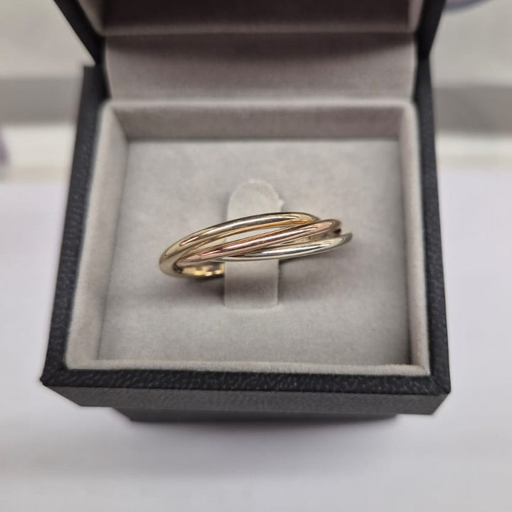 Tricolour Russian Wedding Ring