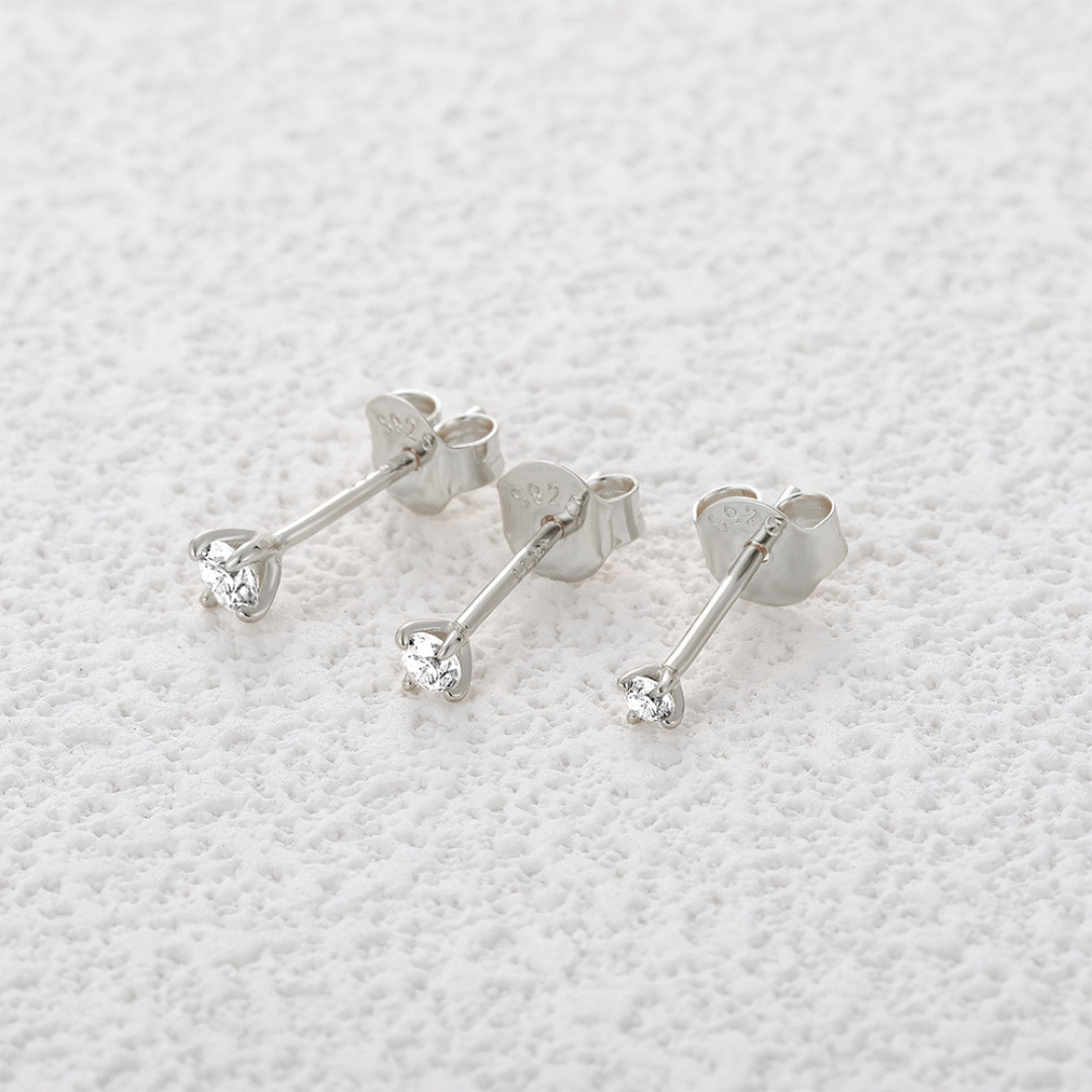 6-Piece Moissanite Stud Set