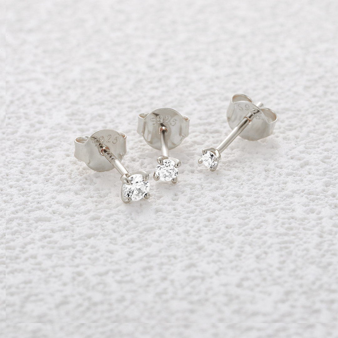 6-Piece Moissanite Stud Set