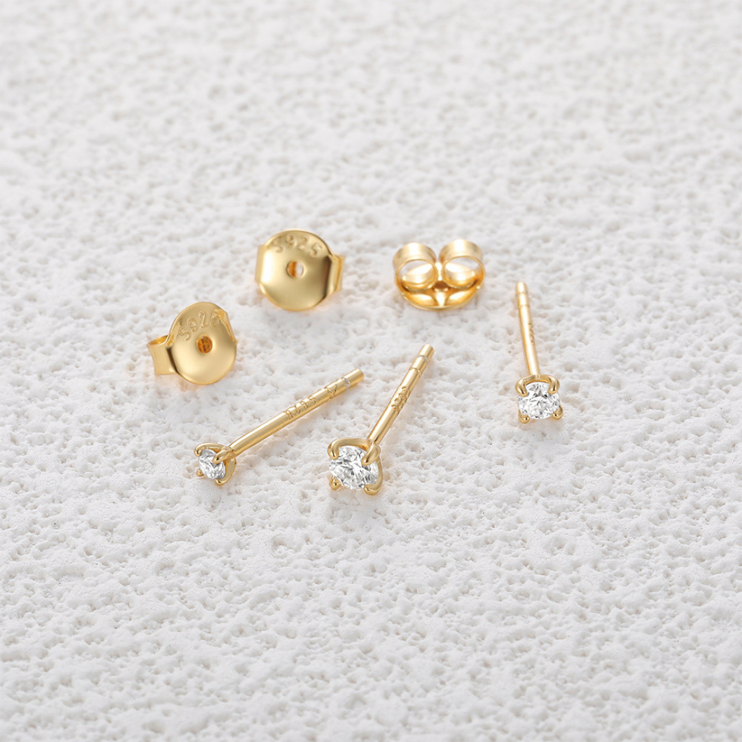 6-Piece Moissanite Stud Set