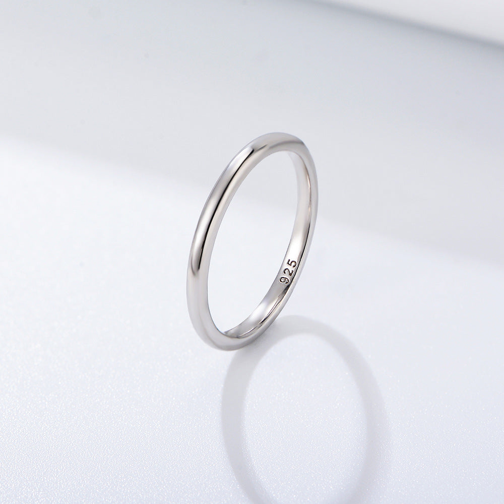 Classic Wedding Ring in Sterling Silver