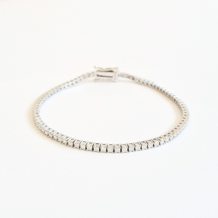 Mini Moissanite Tennis Bracelet