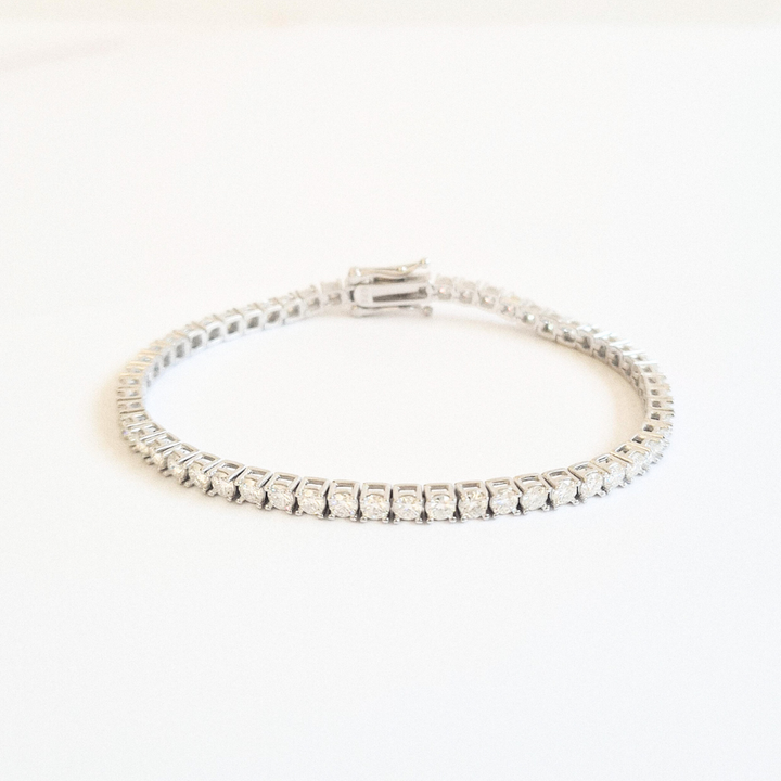 Midi Moissanite Tennis Bracelet