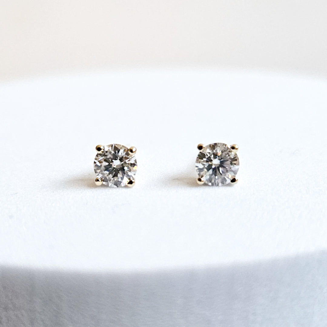 Classic Moissanite Studs