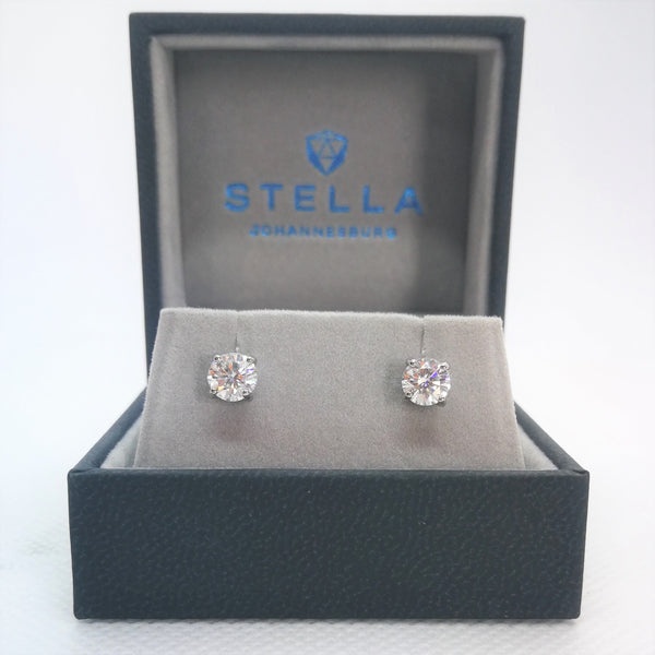 Classic Moissanite Studs