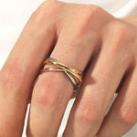 Tricolour Russian Wedding Ring
