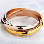 Tricolour Russian Wedding Ring