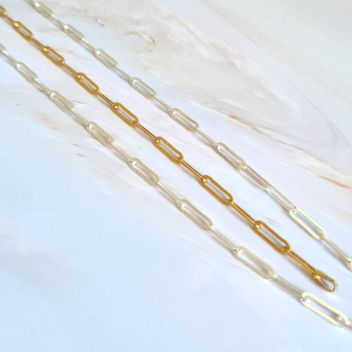 Paperclip Bracelet in Sterling Silver